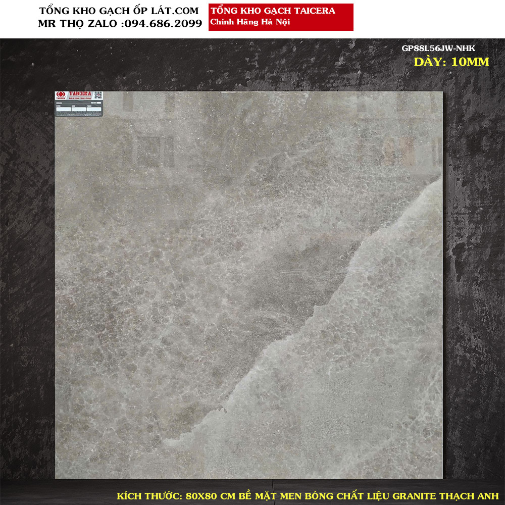 Gạch lát nền Granite Taicera 80x80 GP88L56JW Loại 1